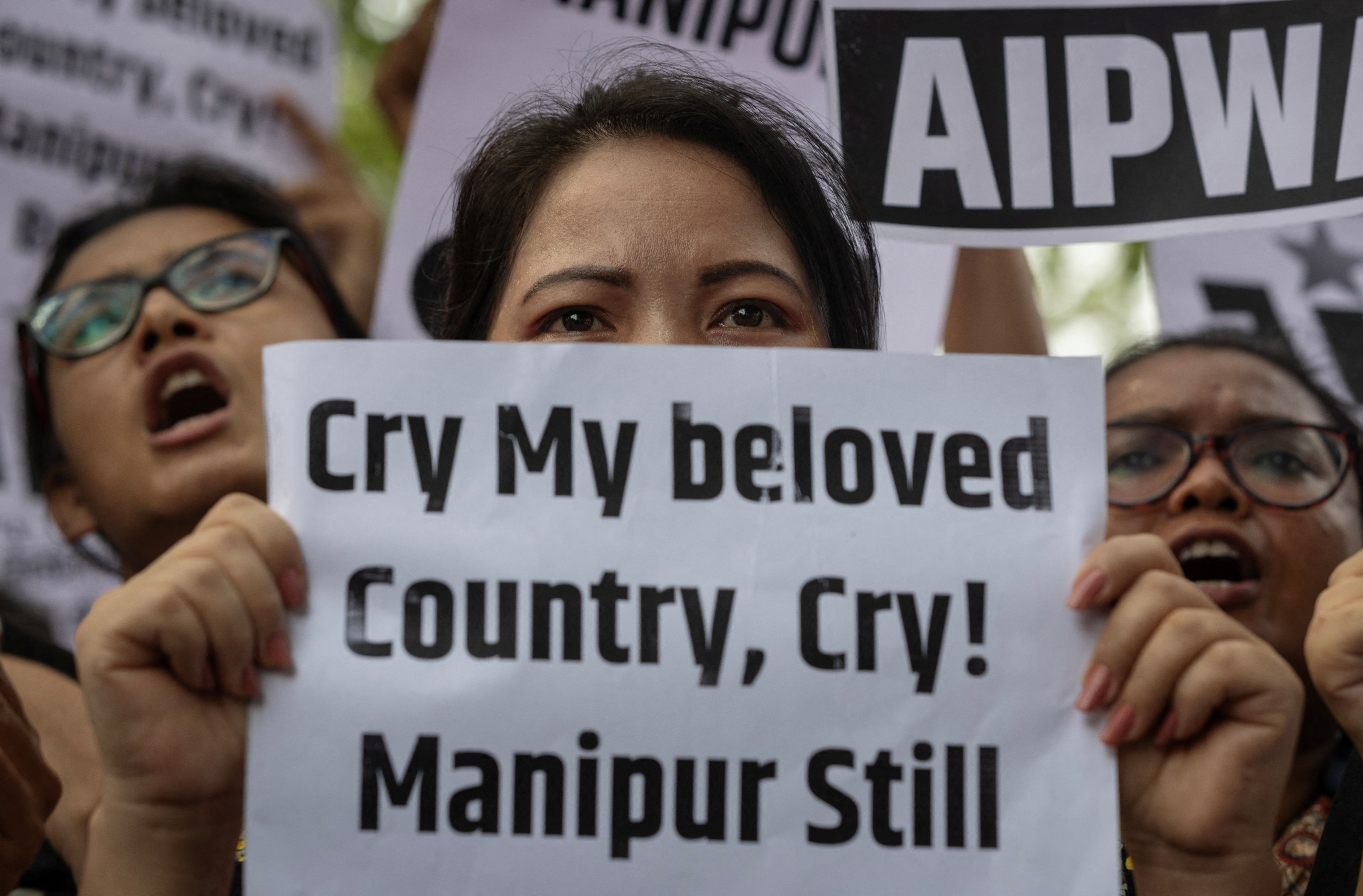 Manipur situation now.